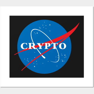 Crypto (NASA Logo) Parody Posters and Art